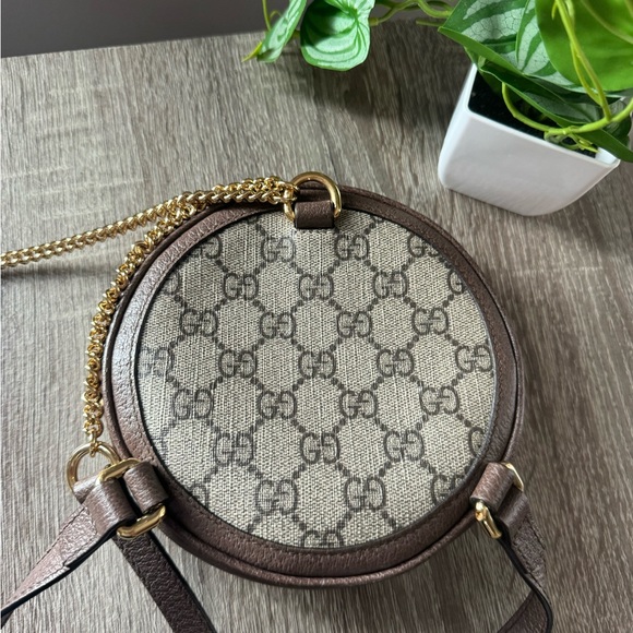 Authentic Gucci Mini Ophidia Round Backpack - Picture 4 of 11